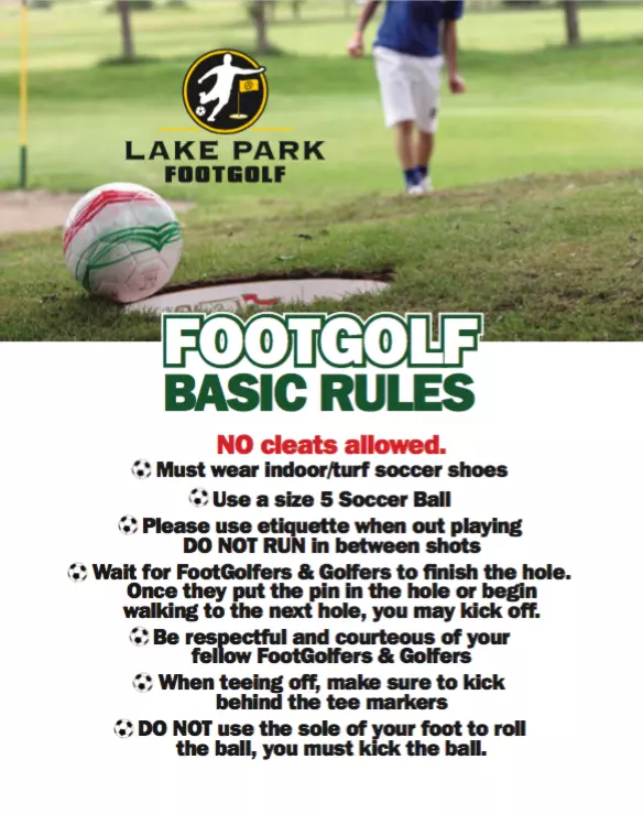 Footgolf Basic Rules